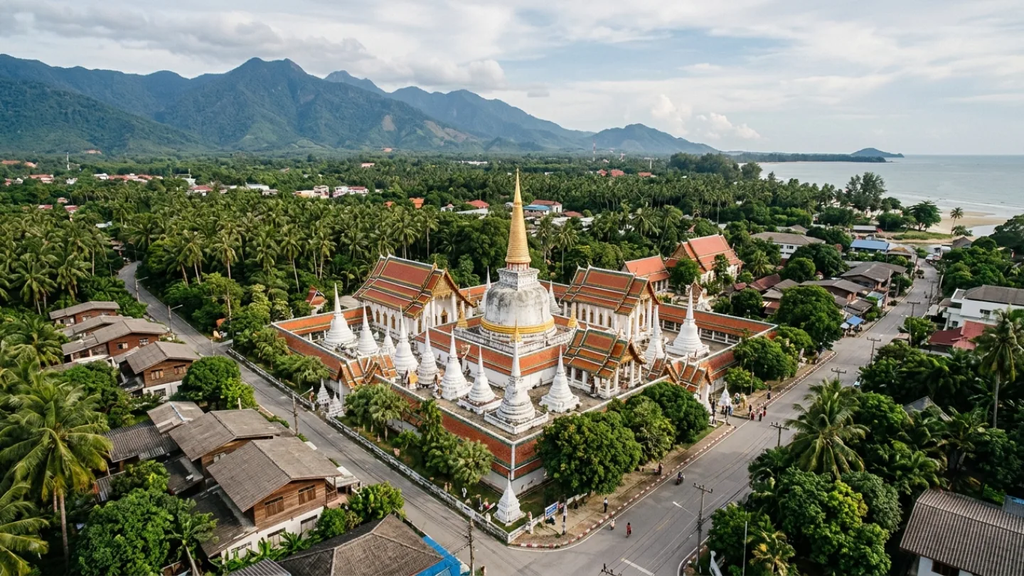 Nakhon Si Thammarat, Thailand travel banner