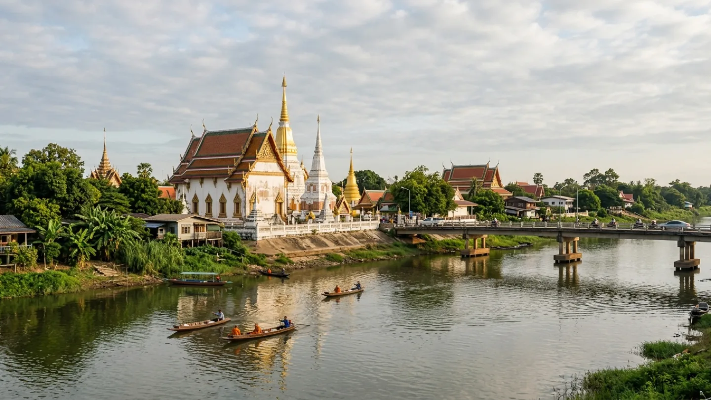 Ubon Ratchathani, Thailand travel banner