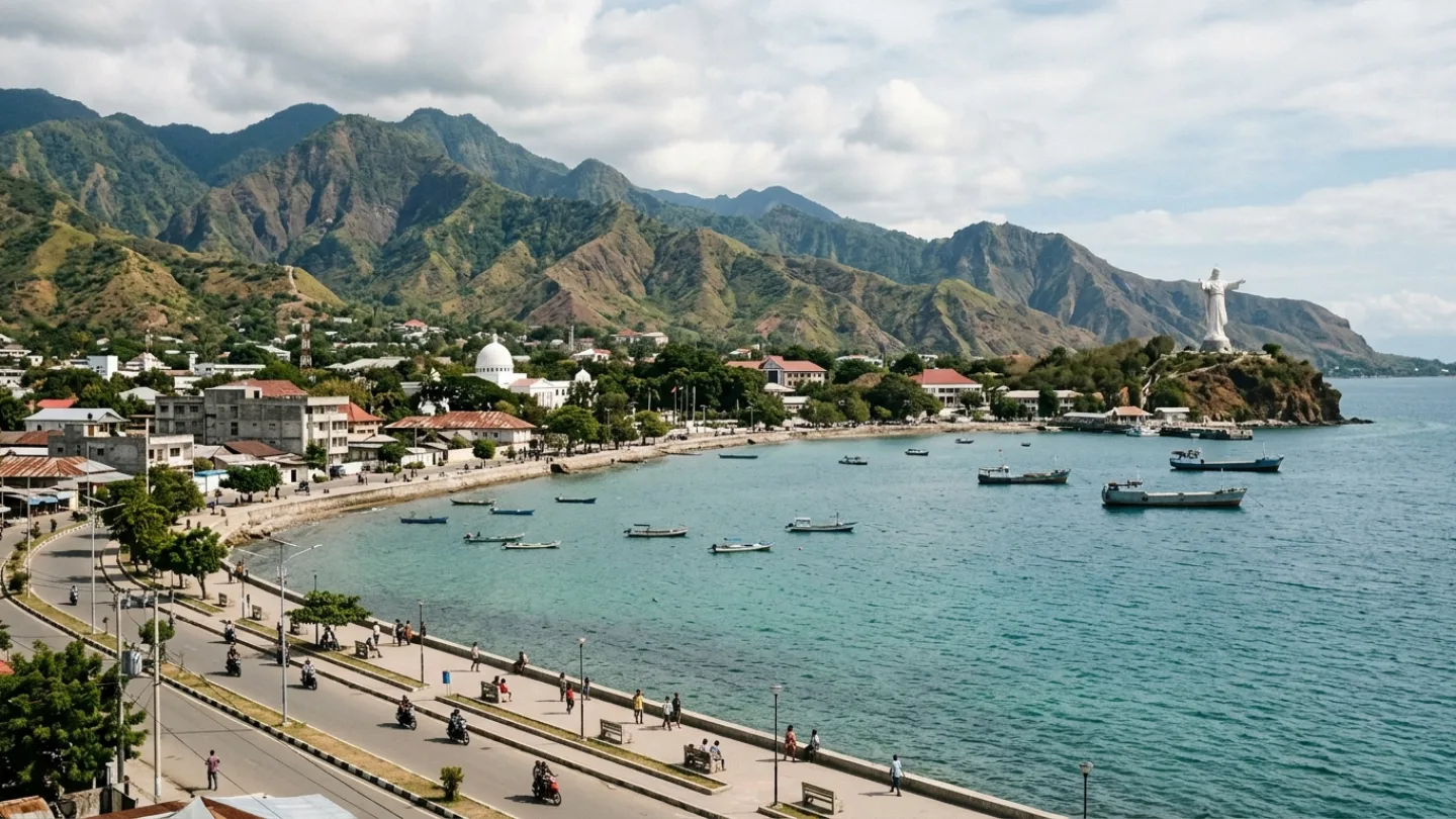 Dili, Timor-Leste travel banner