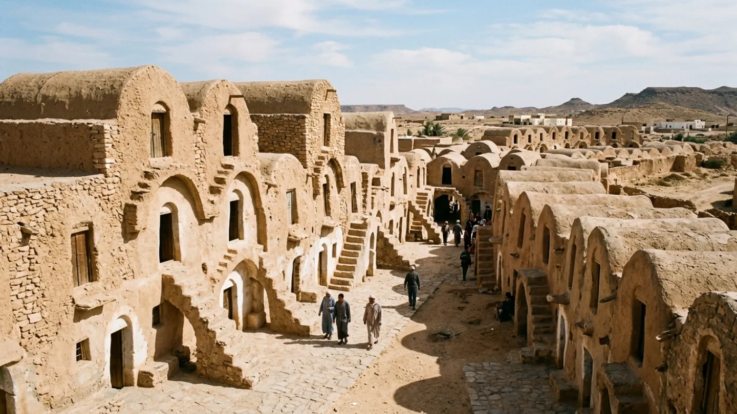 Medenine, Tunisia travel banner