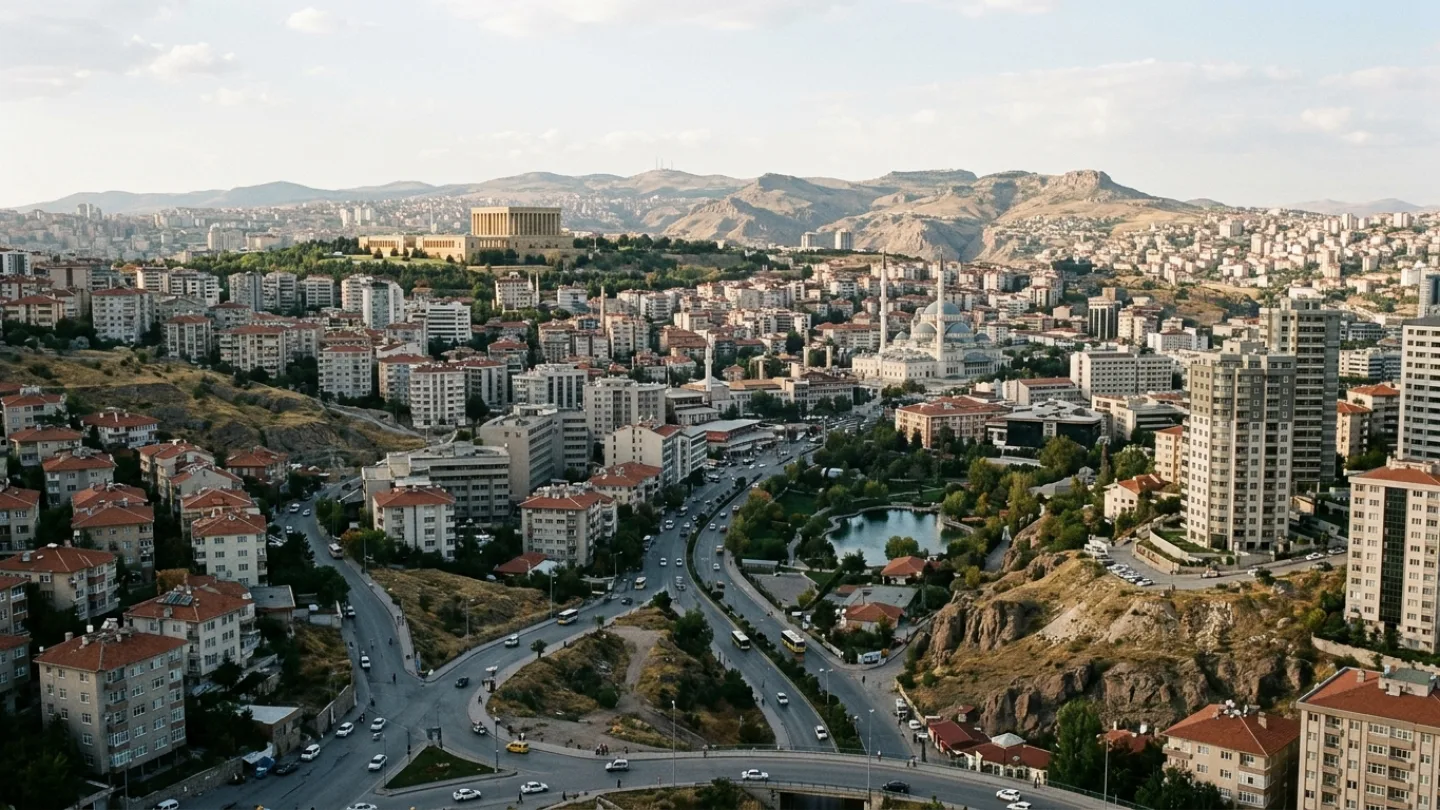 Ankara, Turkey travel banner