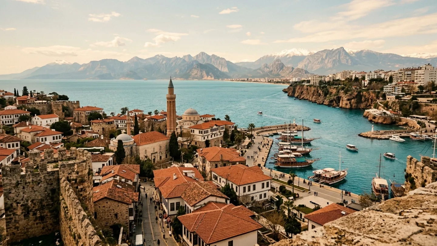 Antalya, Turkey travel banner