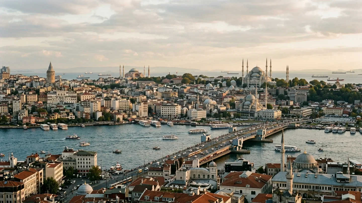 İstanbul, Turkey travel banner