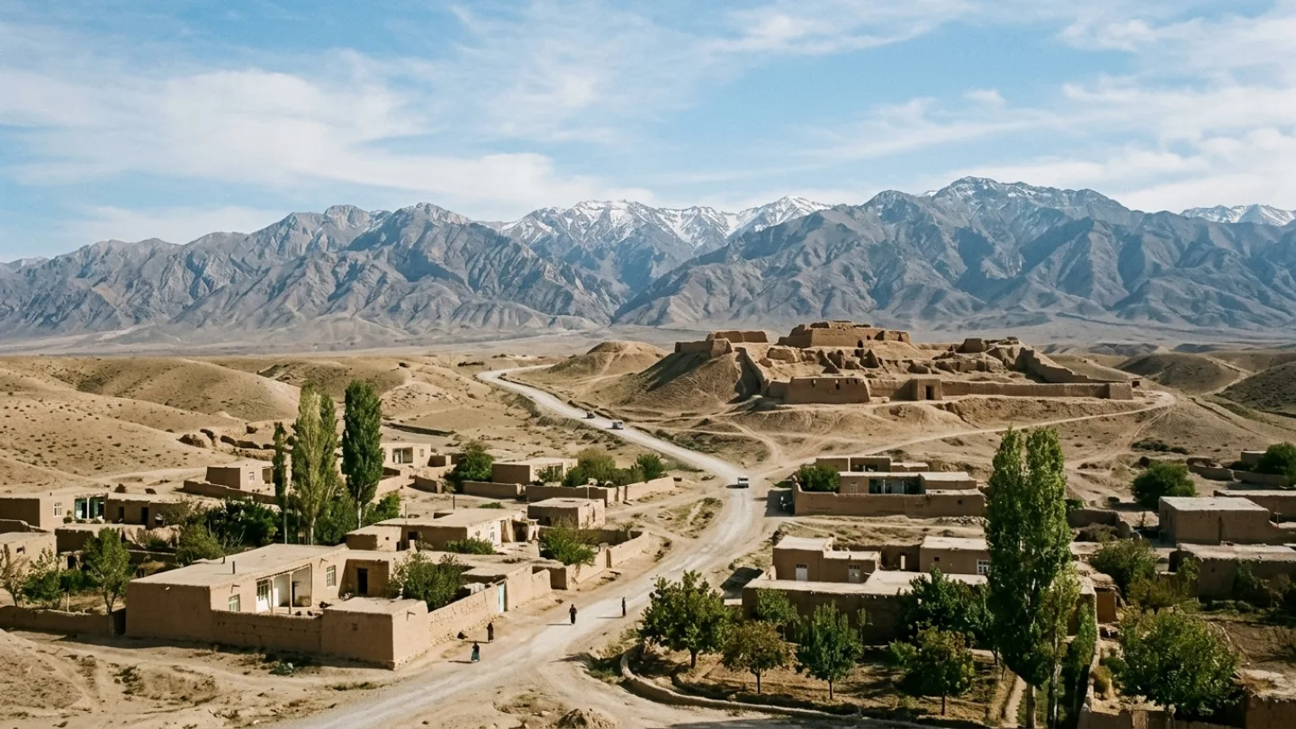 Ahal, Turkmenistan travel banner