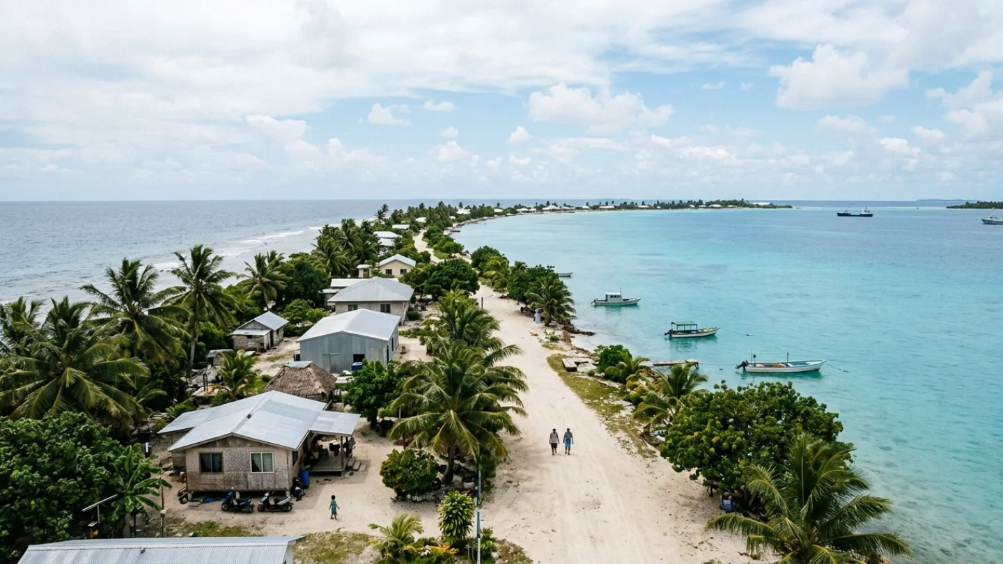 Funafuti, Tuvalu travel banner