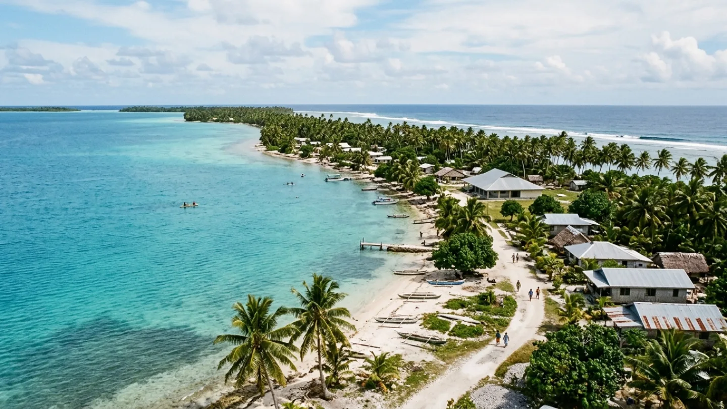 Nui, Tuvalu travel banner