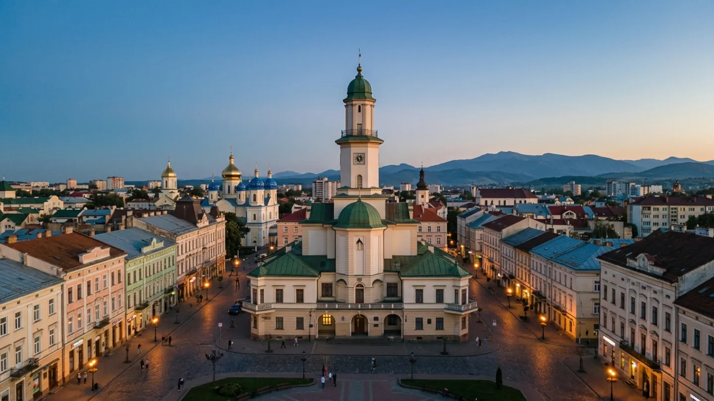 Ivano-Frankivska, Ukraine travel banner
