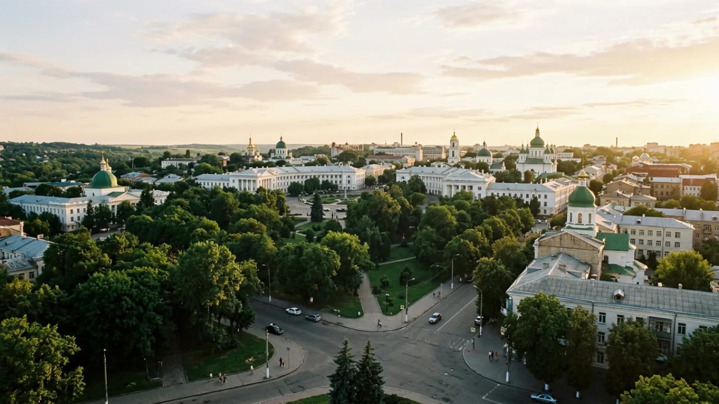 Poltavska, Ukraine travel banner