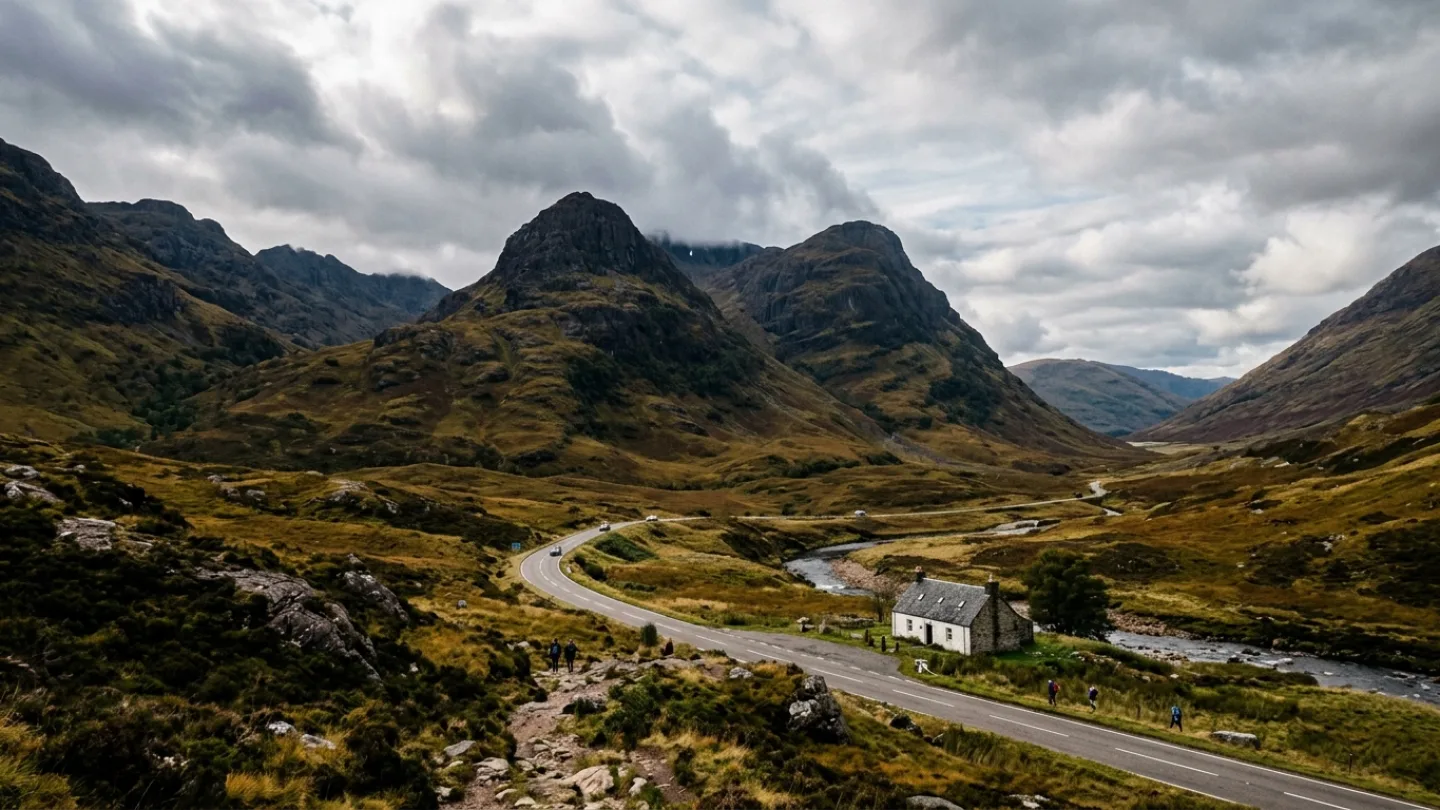 Scotland, United Kingdom travel banner