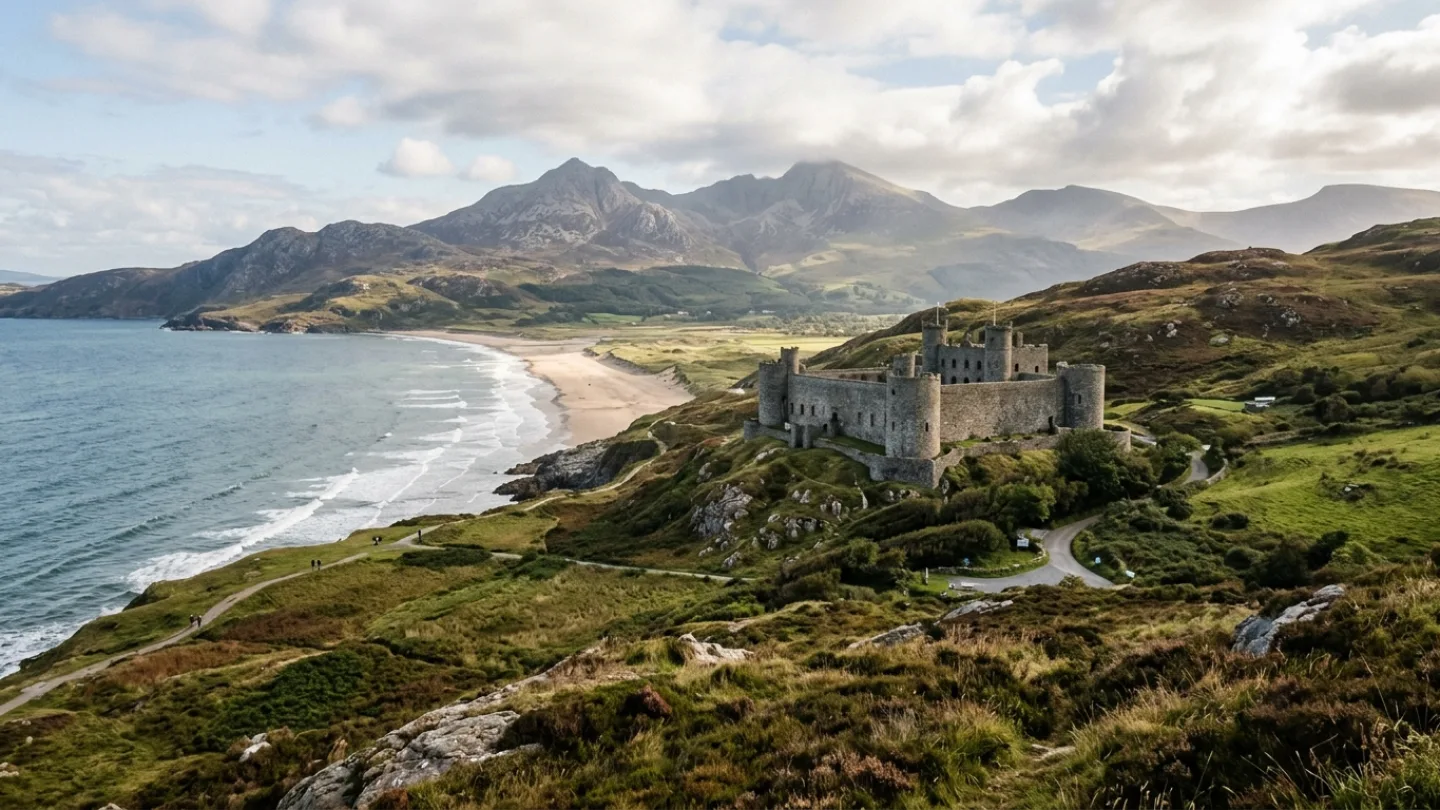 Wales, United Kingdom travel banner