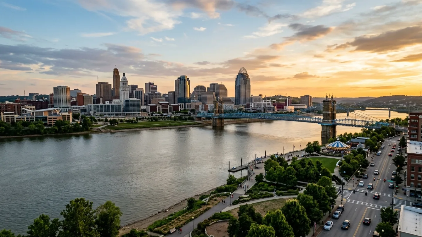 Ohio, United States travel banner