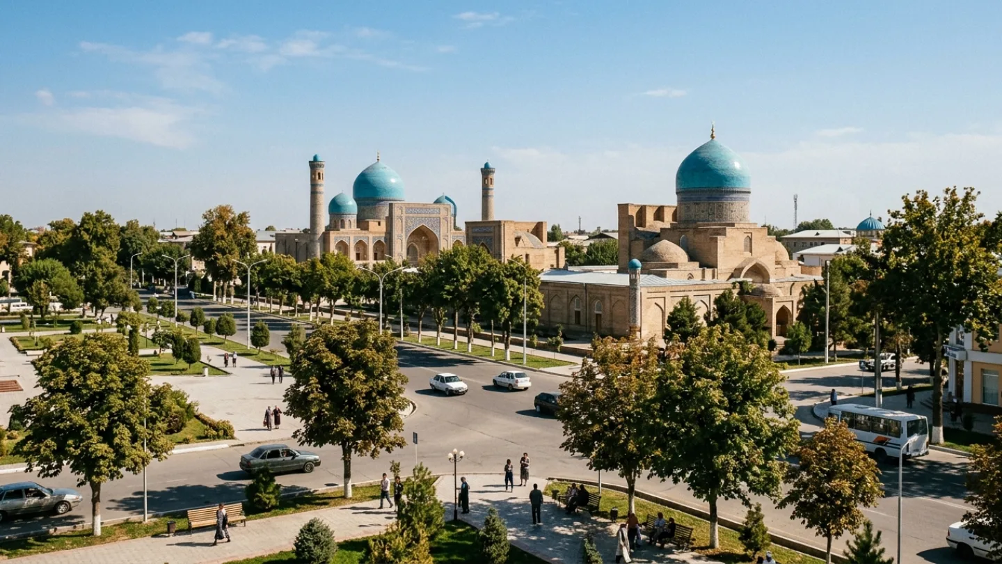 Namangan, Uzbekistan travel banner