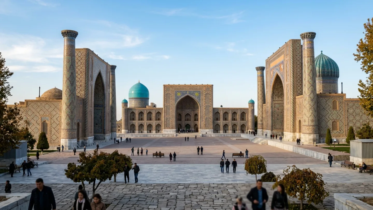 Samarqand, Uzbekistan travel banner