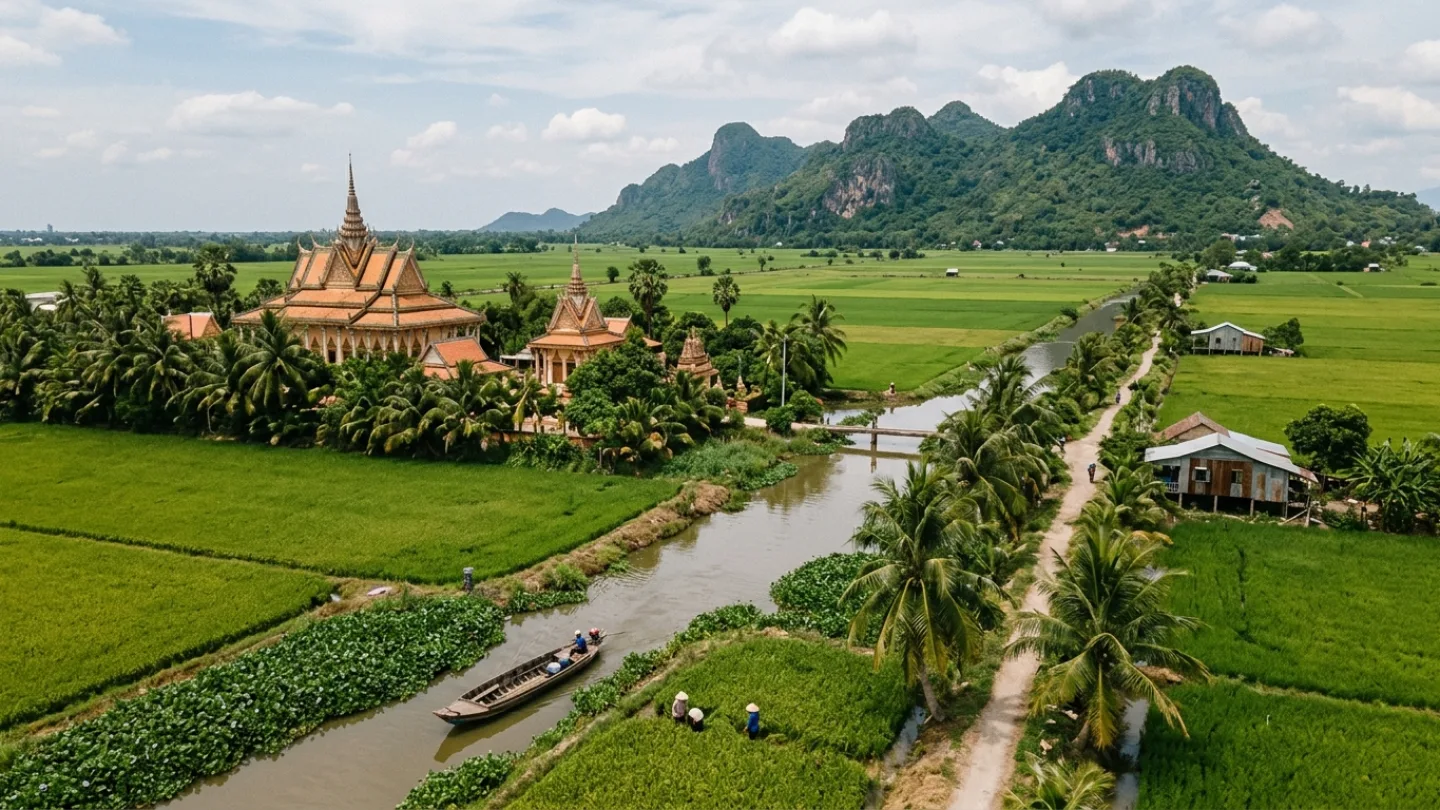 An Giang, Vietnam travel banner
