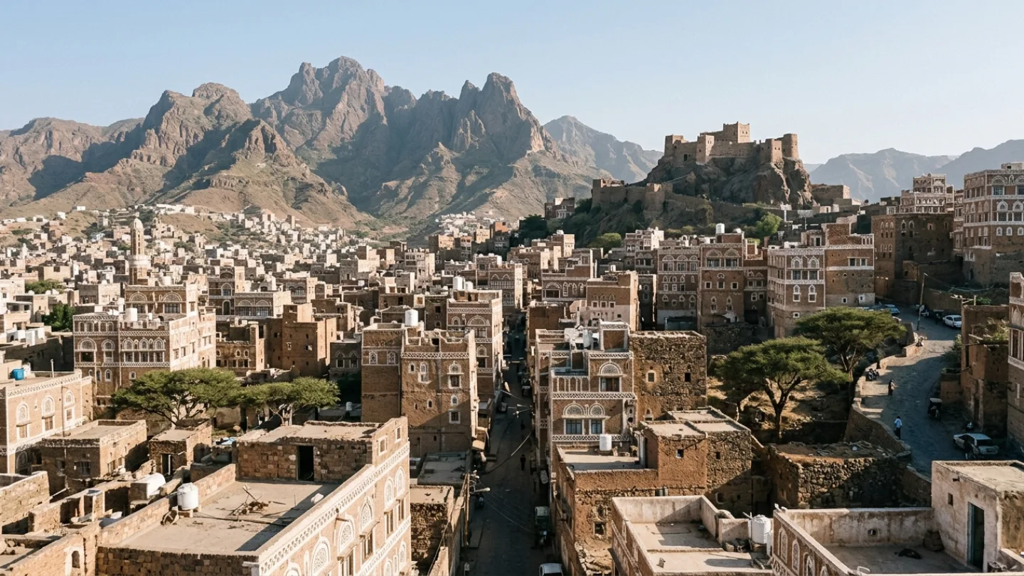 Ta'izz, Yemen travel banner