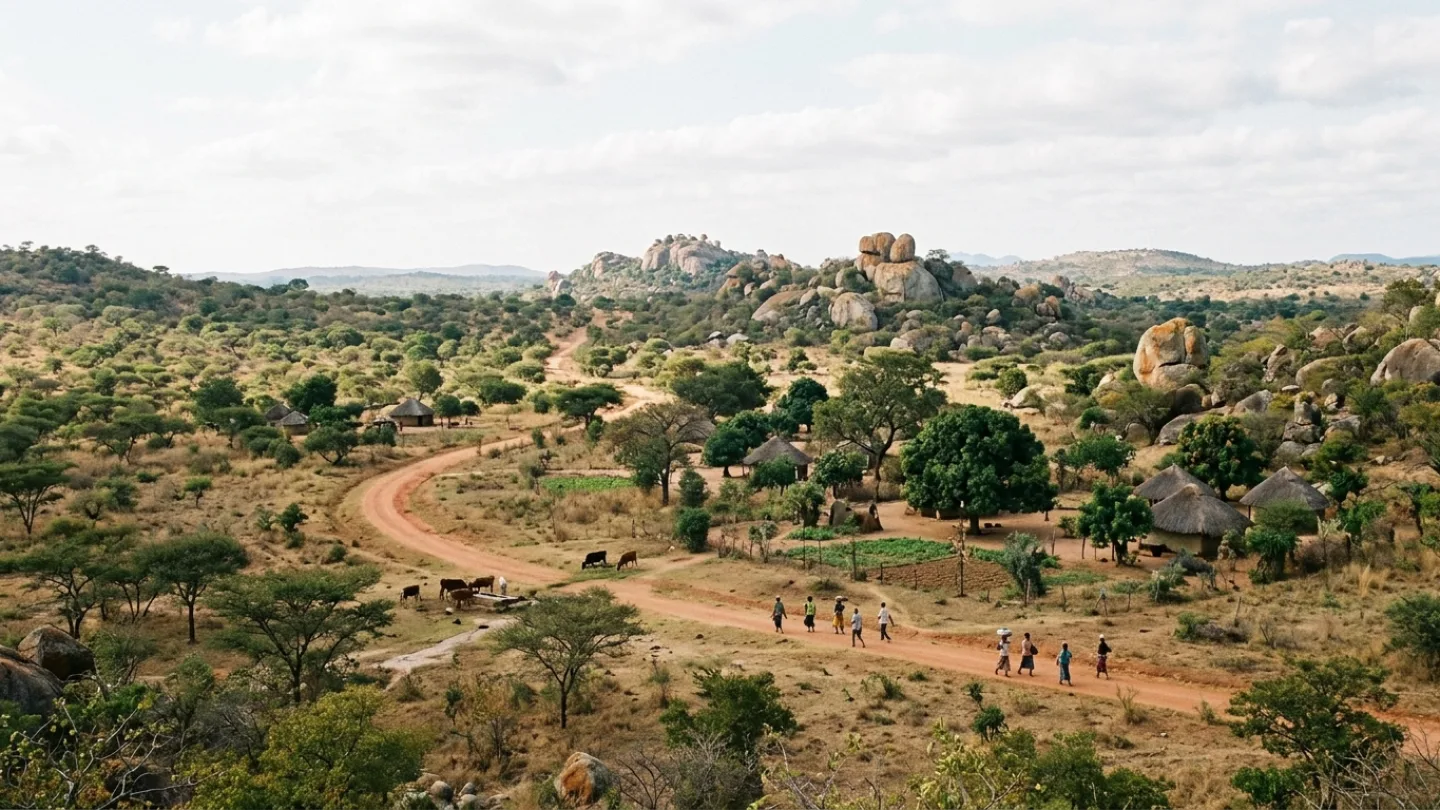 Matabeleland South, Zimbabwe travel banner